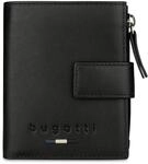 bugatti Romeo Mini Geldb&ouml;rse aus Leder, AirTag Fach, RFID Schutz & M&uuml;nzfach,...