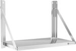 Royal Catering RC-BFWH6030 Wandbord klappbar 60 x 30 cm 40 kg Edelstahl