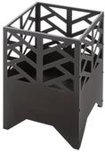 Dehner Feuerschale Levante, schwarz, 50 x 36 x 36 cm