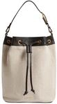 Ted Baker Tashah Belt Detail Canvas Herringbone Shoulder Bag Brn-Choc