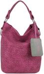 Fritzi Ella Hobo Wild Berry Handtasche Kunstleder Damen Hobo Bag Umh&auml;ngetasche