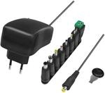 LogiLink PA0198 - Universalnetzteil (34W) mit USB-Port und 8 verschiedenen Adaptern,