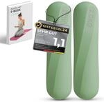 NEOLYMP Pilates Hanteln 1 kg &ndash; rutschfestes Silikon Hantelset &ndash;...