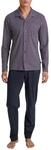 CALIDA Relax Imprint Pyjama Herren Mars red 56