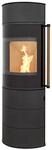 H&M Germany Kaminofen Citro 2.0 L schwarz schmaler ovaler Ofen 6kw schlicht...