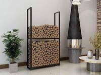 Montixx Kaminholzregal Brennholz-u.Feuerholzregal Kaminholzst&auml;nder...