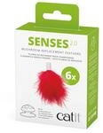 Ersatzfedern f&uuml;r den Senses 2.0 Fliegenpilz, 6er-Pack