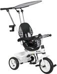 HOMCOM 6-in-1 Dreirad mit Schubstange Ab 9 Monate bis 25 kg Wei&szlig;