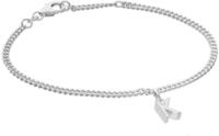 trendor M&auml;dchen-Armband mit Buchstabe K 925 Silber Rhodiniert 21590-K