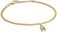 trendor M&auml;dchen-Armband mit Buchstabe H 925 Silber Vergoldet 21602-H