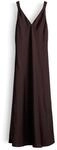someday Damen Midikleid | Schimmerndes Slip Dress in A-Linie Mahogany, 42
