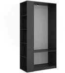 Vicco Kleiderschrank Elmo, Anthrazit, 80 x 200 cm
