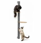 eyepower 132 cm Wandkratzbaum Luna mit 2 Plateaus zum Klettern - Kratzbaum...
