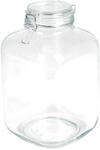 BURI Drahtb&uuml;gelglas 4,8 Liter 6er Set Einmachglas Vorratsglas Luftdicht XXL