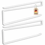 Intirilife 2er-Set Papierrollenhalter Z-Form, Wei&szlig;, 26 x 1.1 x 10 cm &ndash;...