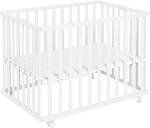 roba Laufgitter klappbar 75 x 100 cm - Platzsparender und faltbarer Baby Laufstall -