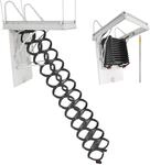 VEVOR Dachbodenleiter, Tragkraft 299,4 kg, passend f&uuml;r Deckenh&ouml;hen von 2,9-3,1 m &