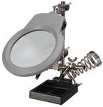 Velleman Praktische dritte hand mit vergr&ouml;&szlig;erungsglas, LED-lampe und