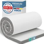 ELONEO Matratzen Topper 80x200cm | Memory Foam | 5cm hoch | zertifizierter...