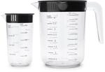 Brabantia TASTY+ Messbecher-Set | 2 ineinanderschiebbare Messbecher f&uuml;r die K&uuml;che