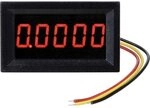 TRU COMPONENTS TC-AM5D-RED Digitales Einbaumessger&auml;t