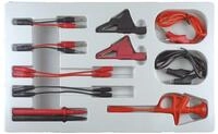 KS Tools 150.1675 12/24V Diagnose Pr&uuml;f- und Mess-Kabel-Satz, 13-tlg.