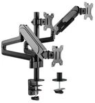 Equip 650134 17"-27" DREIFACHMONITOR-TISCHHALTERUNG schwarz