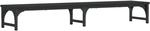 vidaXL Monitorst&auml;nder Schwarz 105x23x15,5 cm Holzwerkstoff