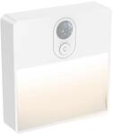 ANSMANN Nachtlicht mit Bewegungssensor und Montage Magnet, 4 Leuchtmodi warmwei&szlig;