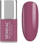 Semilac UV Nagellack 3in1 One Step Glossy S205 Purple Beige 7 ml