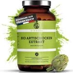 QIDOSHA&reg; Bio Artischocken-Extrakt aus Frankreich, 240 Kapseln im Apothekerglas,