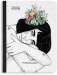 Matabooks, nachhaltige und vegane Notizb&uuml;cher A6 aus Graspapier, Samenbuch, 108