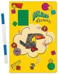 IQ LEGO Stationery Notebook with Gel Pen - Building Dreams