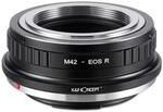 K&F Concept Adapter f&uuml;r Canon EOS RF EOS EOS EOS KF-42RF