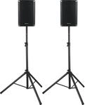Pronomic C-212 MA Stative Set - Zwei aktive 2-Wege Boxen - Leistung: 2000 Watt...