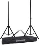 2X McGrey SPS-1 Boxenstativ Stahl Set - Boxenstativ aus Stahl - Stabile...