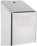 Jantex Edelstahl-Zentralentnahme-Rollenspender, Silber, Gr&ouml;&szlig;e: 370(H) x 210(B) x
