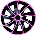 Radzierblende Quad schwarz/pink 13 Zoll 4er Set