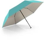 Doppler Taschenschirm zero99 Ultra Sun in Aqua Blue Ivory UV | Leichter kleiner