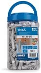 Index Fixing Systems TN4S06EP Nylond&uuml;bel mit 4 Segmenten, 0 W, 0 V, grau, 6 x 30 mm,