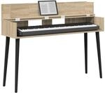 vidaXL Studiotisch Sonoma-Eiche 152 x 40 x 19,5 cm Holzwerkstoff, Moderner,