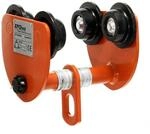 XPOtool HD Laufkatze bis 500 kg, 75-125 mm Flanschbreite, Handfahrwerk f&uuml;r Kran,