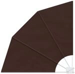 vidaXL Balkon Sichtschutz 160 x 160 cm Polyester Braun