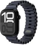 VONM&Auml;HLEN Wave Band 2 &ndash; Sportliches Silikonarmband aus recyceltem Material,