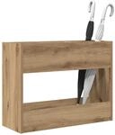 vidaXL Sonnenschirmhalter Artisan-Eiche 65 x 24 x 50 cm Holzwerkstoff