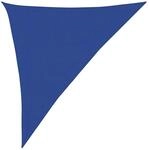 vidaXL Sonnensegel 160 g/m&sup2; Dreieckig Blau 3x4x5 m HDPE
