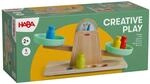 HABA Creative Play Waage aus Holz &ndash; Kaufladen & Kinderk&uuml;che Zubeh&ouml;r ab 2 | Kinder