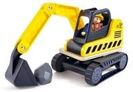 Hape Bagger - Baustellenfahrzeug und Fahrzeugspielzeug, Lernspielzeug und