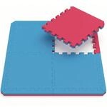 EYEPOWER Fitnessmatte 63x63x2 cm - EVA Bodenschutzmatte 2 cm dick - Puzzlematte...