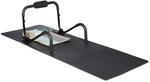 Relaxdays Bodenschutzmatte 60x60cm, 8er-Set, 3m&sup2;, Unterlegmatte Fitnessger&auml;te,